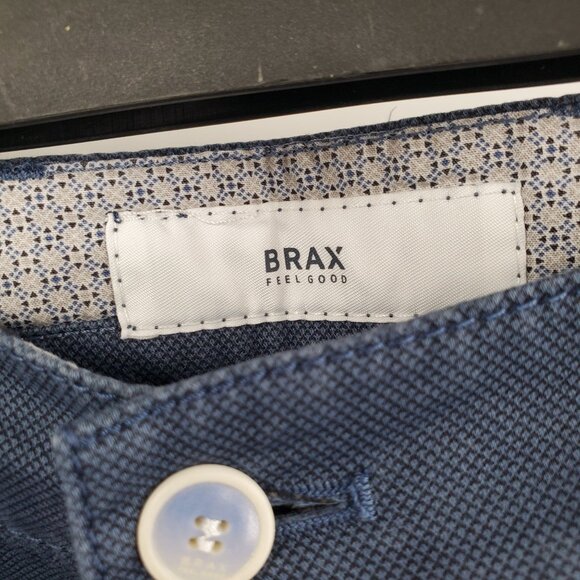 Brax Bari Bermuda Shorts Men Size 33 NWT Stretch Regular Fit Chino - Picture 2 of 13